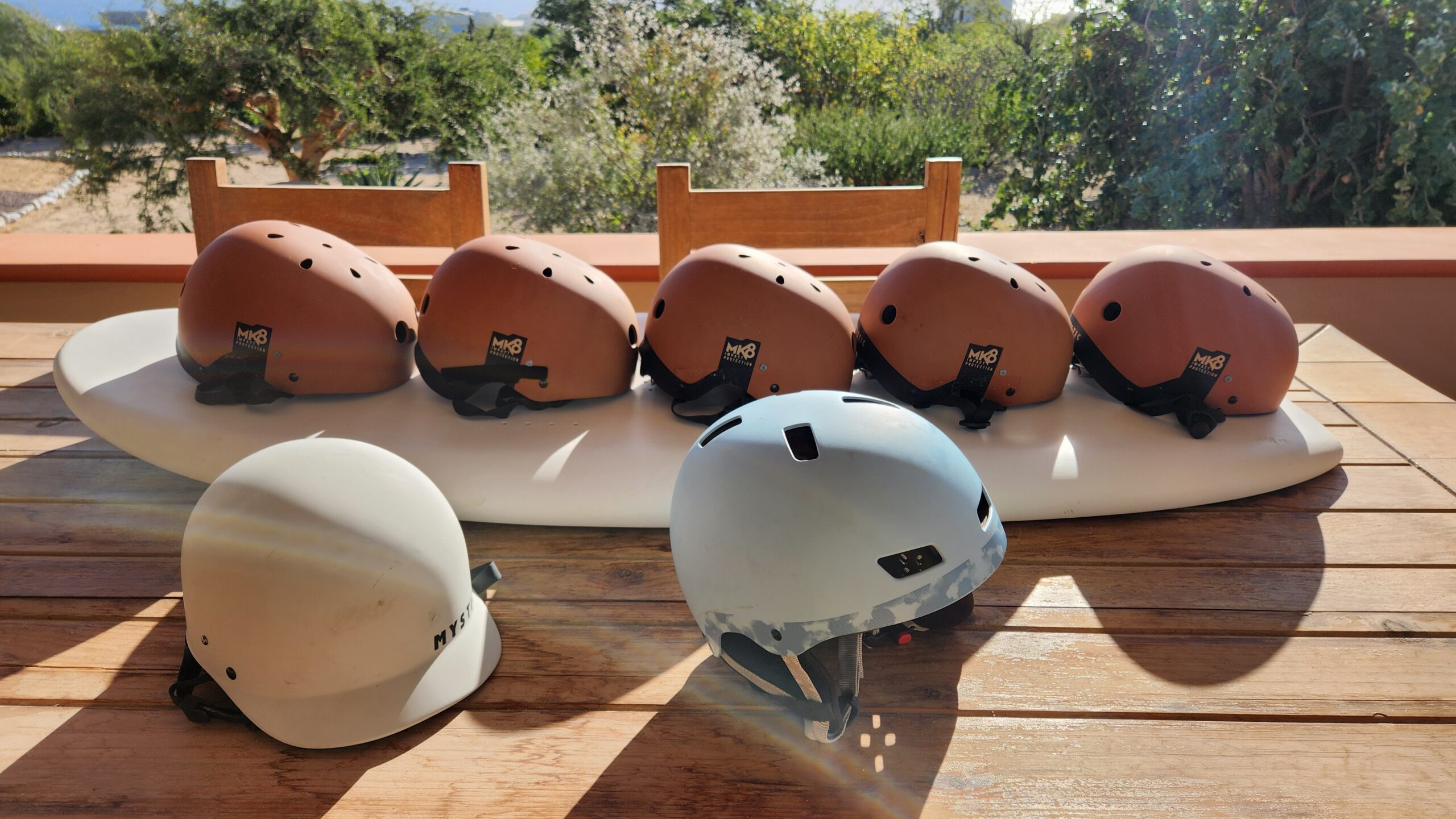 Wearing a Helmet