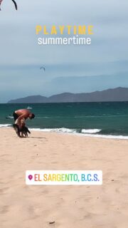 The winter season has passed and most of the visitors are gone.  It's PLAYTIME!! A few more  days of north winds are in the forecast, today was a nice 8m day for us.  Let the summer sessions begin!  #freeridekiting #bajacaliforniasur #kiteboarding #adventurelife