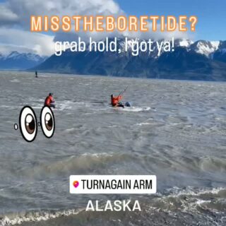 We ride what we have and figure it out as we go!  Kiting, foiling, and SUP'ing in Turnagain Arm are terrifying, thrilling and rewarding.  When it goes good, it's amazing.  When it goes bad, we'll.  It's bad.  The Alaska crew is always down to safely push the limits.  #alaskalife #learntokite #loyaltothefoil #freeridekiting